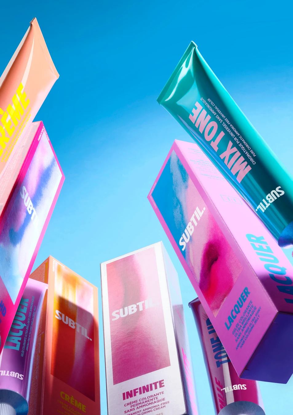 Photographie Cosmétique - Gamme Colo Subtil