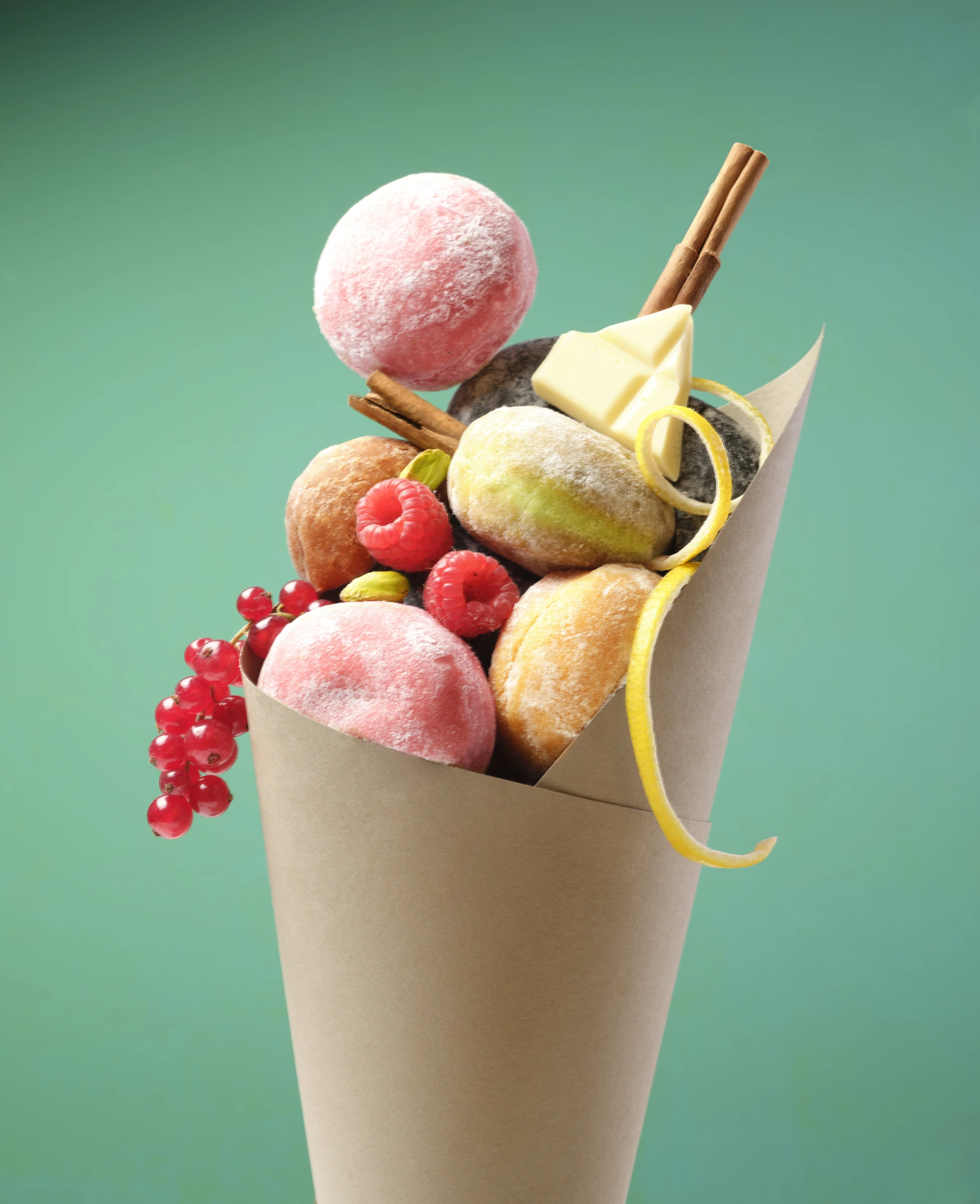 Photographie Culinaire - Cornet Beignets